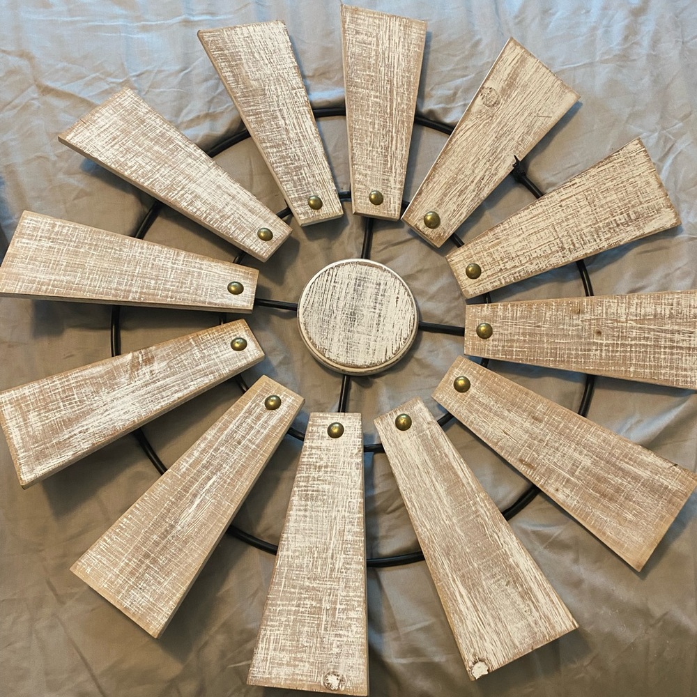 Windmill wall decor